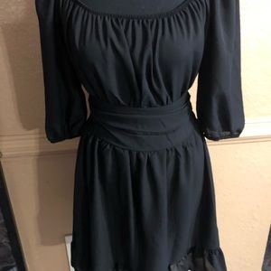 Black party dress